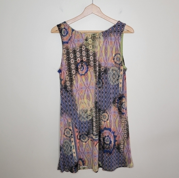 Hailey 23 | Tribal Print Tank Dress Size Large - Picture 2 of 4